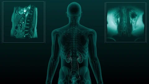 MRI human ureter Video stock 271049498