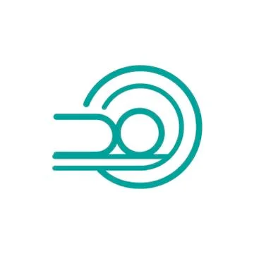 MRI icon sign 스톡 일러스트