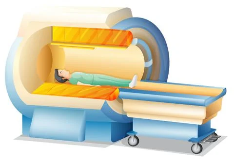 MRI Illustrazione stock