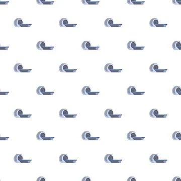 Mri machine repeating pattern medical technology background Illustrazione stock