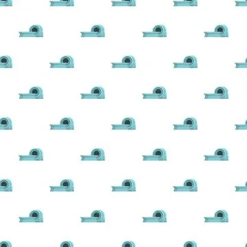 Mri machine seamless pattern representing medical scanning technology イラスト素材