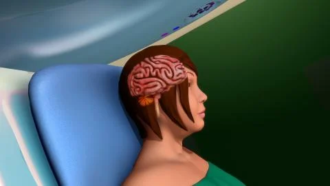 Mri scan Stock Illustration