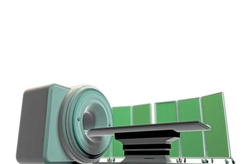 Mri scanner Stock Illustration