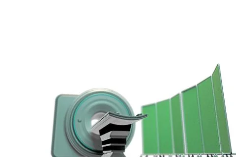 Mri scanner Stock Illustration