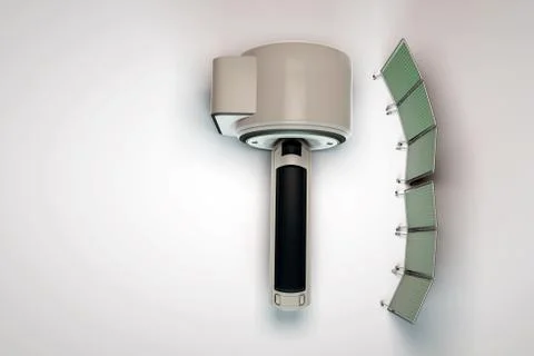Mri scanner Stock Illustration