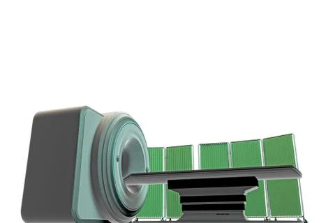 Mri scanner Stock Illustration