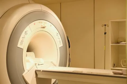 MRI scanner room Stock Photos