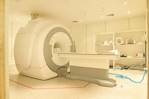 MRI scanner room Stock Photos