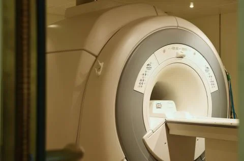 MRI scanner room Foto stock