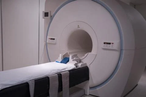 MRI scanner room Stock Photos