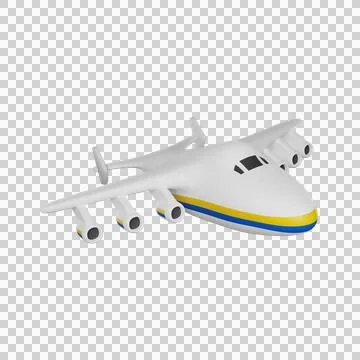 Mriya plane Stock Illustration