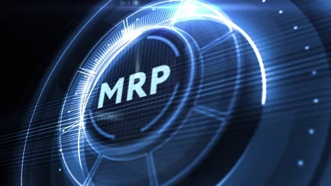 MRP Material Requirement planning Manufacturing Industry Business Process a.. Stock Footage 233832592