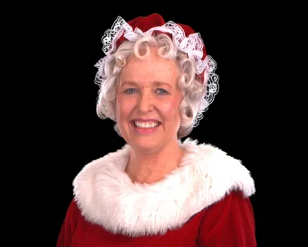 Mrs. Claus Smiling Stock Footage 5163525