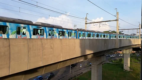 MRT Jakarta Stock Footage 229377770