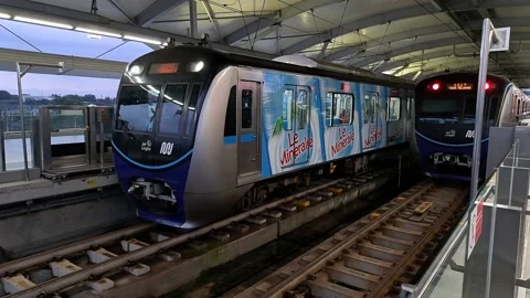 MRT Jakarta Stock Footage 229686767