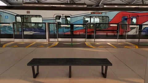 MRT Jakarta Stock Footage 242708233