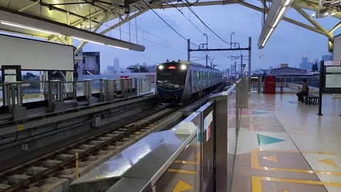 MRT Jakarta, Indonesia Stock Footage 272430741