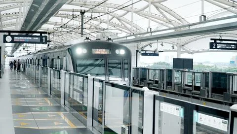 MRT LebakBulus Stock Photos