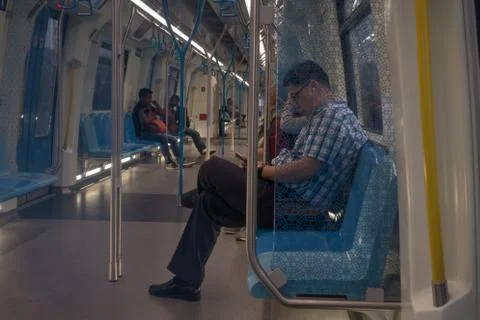 MRT in Malaysia Stock Photos