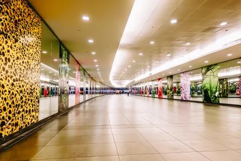 MRT is a rapid transit system forming the major component of the railway system Stock Photos