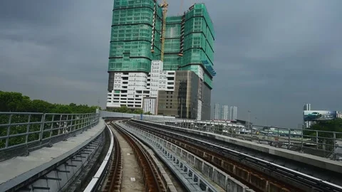 MRT train Video stock 342843513