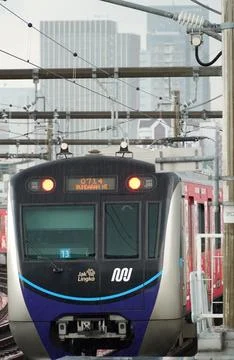 MRT train Jakarta Stock Photos