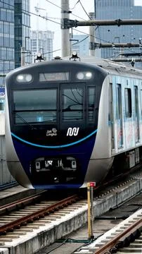 MRT Train, Jakarta Stock Photos