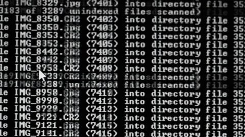 MS dos prompt - check disc utility just run on pc computer Stock Footage 41802084