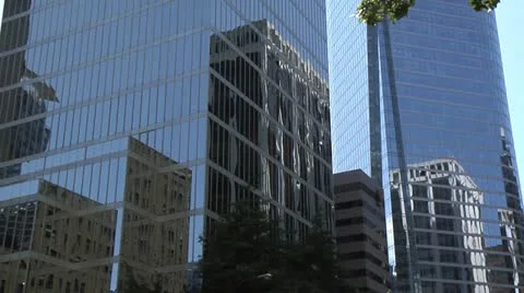 MS HIghrise Office building Stock Footage 11878411