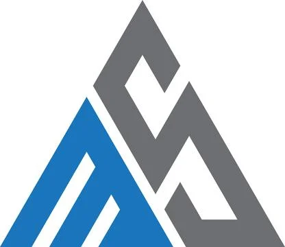 MS Letter monogram Initial Logo Design Template Vector Illustration. MS ele.. Stock Illustration