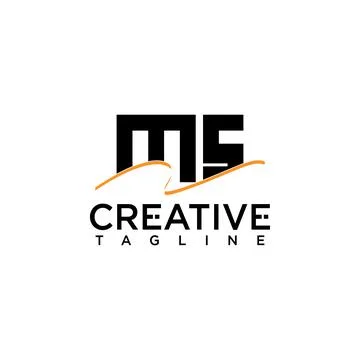 MS logo Stock Illustration
