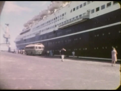 MS Taras Shevchenko (1966) Stock Footage 220602679