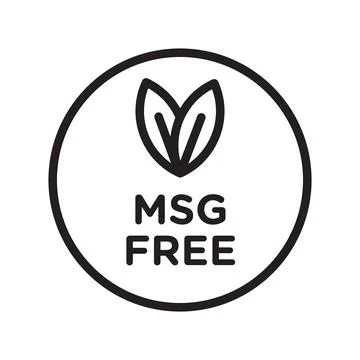 Msg free icon Black line art vector logo Stock Illustration