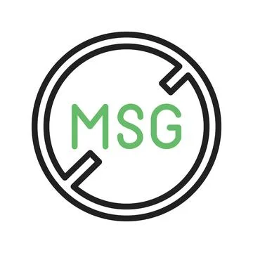 Msg icon vector image. Illustrazione stock