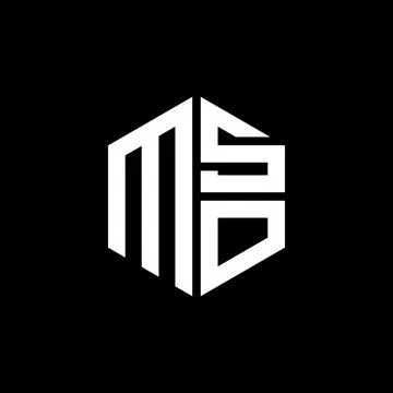 MSO logo MSO icon MSO monogram MSO letter minimalist Circle flat Unique mod.. Stock Illustration