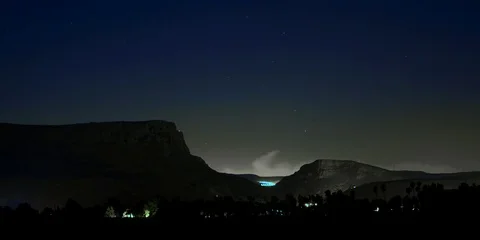 Mt Arbel Star Time-lapse Stock Footage 83446460