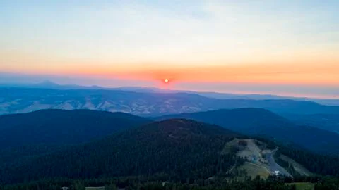 Mt. Ashland, Oregon Stock Photos