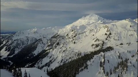 Mt. Baker from Artist Point Stock Footage 73149536
