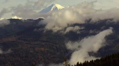 Mt Baker View FullHD 库存影片 43750830