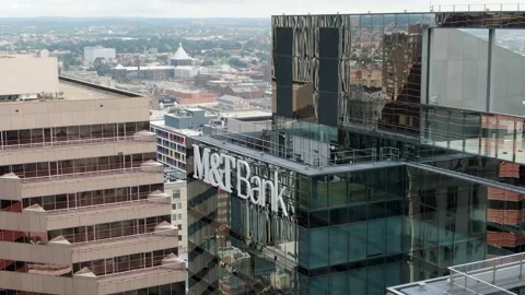 M&T Bank, headquartered in Buffalo New Y... | Stock Video | Pond5
