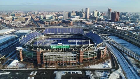 The M&amp;T Bank Stadium in Baltimore Stock Footage 149597310