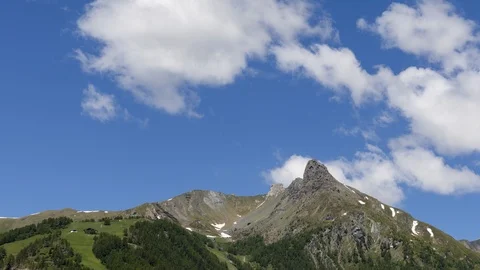 Mt. Blauspitze summer timelapse Video stock 122436820
