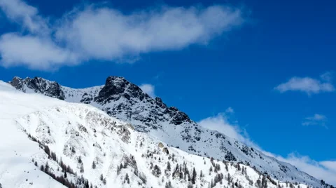Mt. Blauspitze winter timelapse Stock Footage 64945067