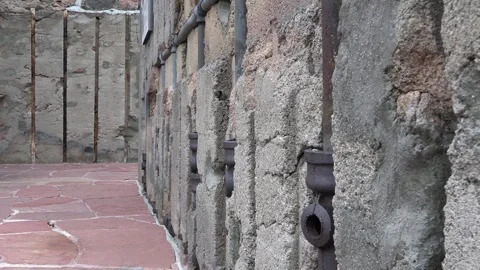 Mt Blue Sky Crest House Ruins Pipewall Zoom in Stock Footage 282215610