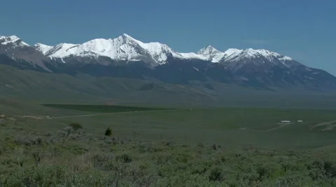 Mt. Borah Lost River Range 2 Stock Footage