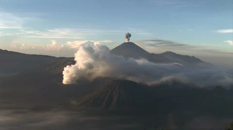 Mt. Bromo Stock Footage 2251759