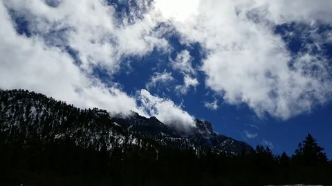 Mt Charleston Timelapse Stock Footage 104148041