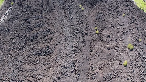 Mt. Etna Volcano in Sicily in spring, Italy Stock Footage 312025112