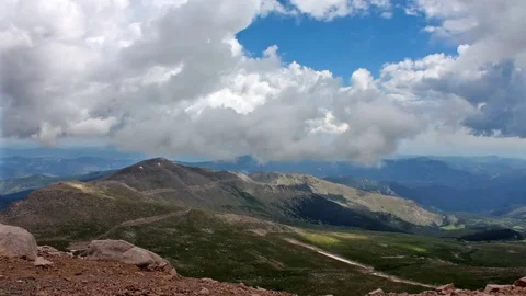 Mt. Evan Timelapse Stock Footage 71260472