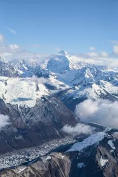 Mt. Fairweather range Stock Photos